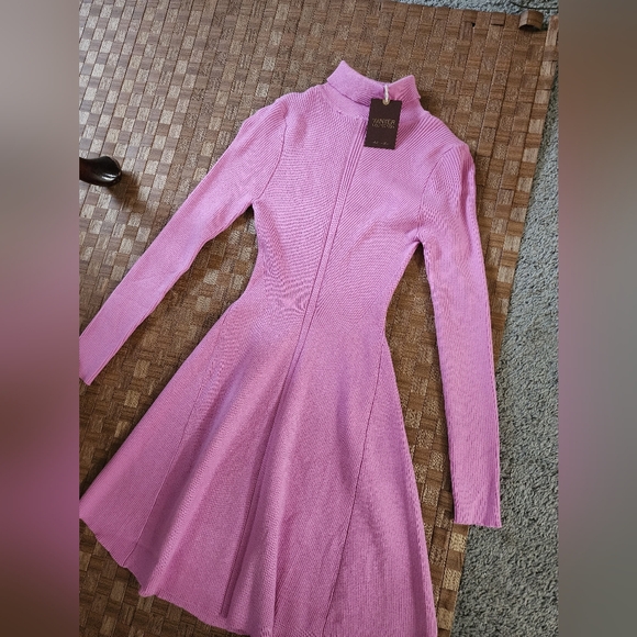 Knit Turtleneck Dress - Picture 4 of 4